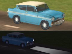 Vehicle Ford Anglia lights
