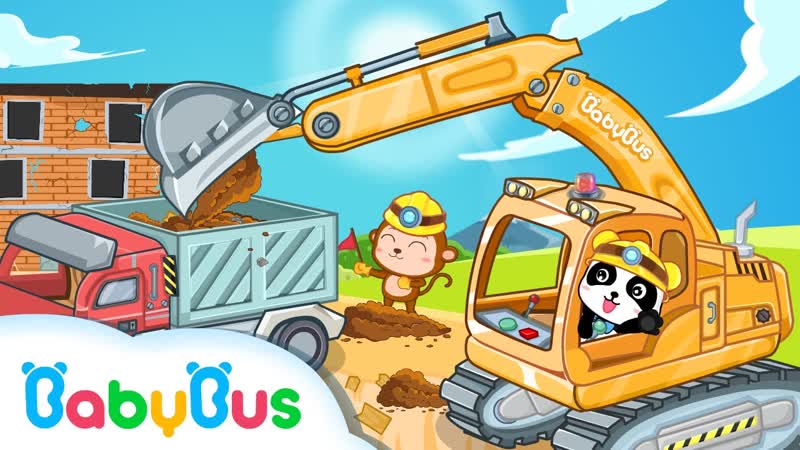 Heavy Machines, Game Preview, Educational Games for kids, Baby