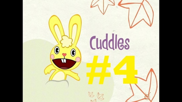 Dibujando a Cuddles, Happy Tree