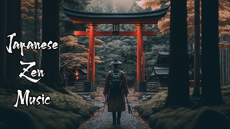 Japanese Zen Music Japanese Flute Music For Healing, Soothing,
