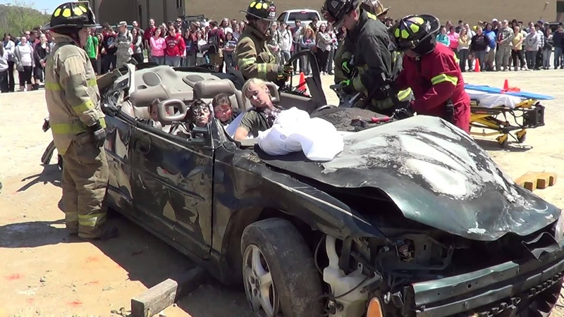 LCHS Pre Prom Mock Accident 2015 4, 23,