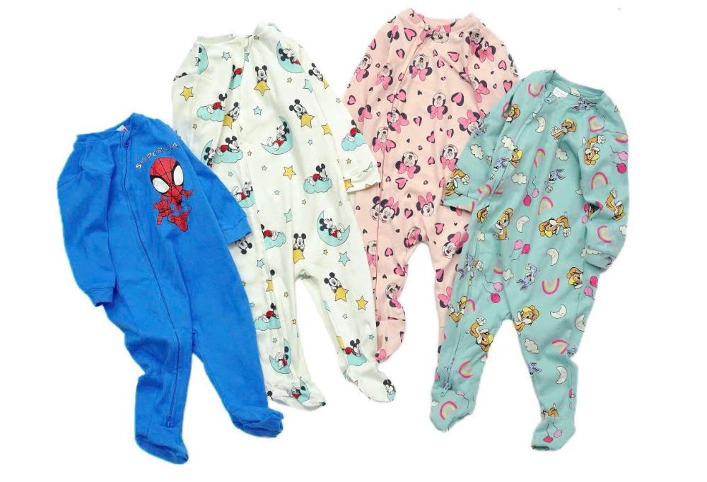 Body sleep bé trai bé gái Disney/Marvel hàng xuất dư xịn  * Size 3/6m - 12/18m
